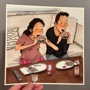 SIGNED Amanda Oleander Art Print - Brand New!